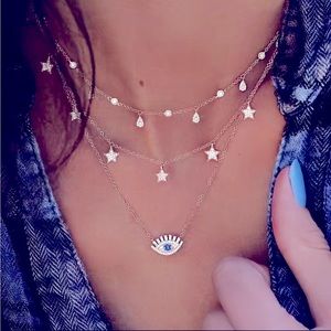 3 layered necklace. New with tags